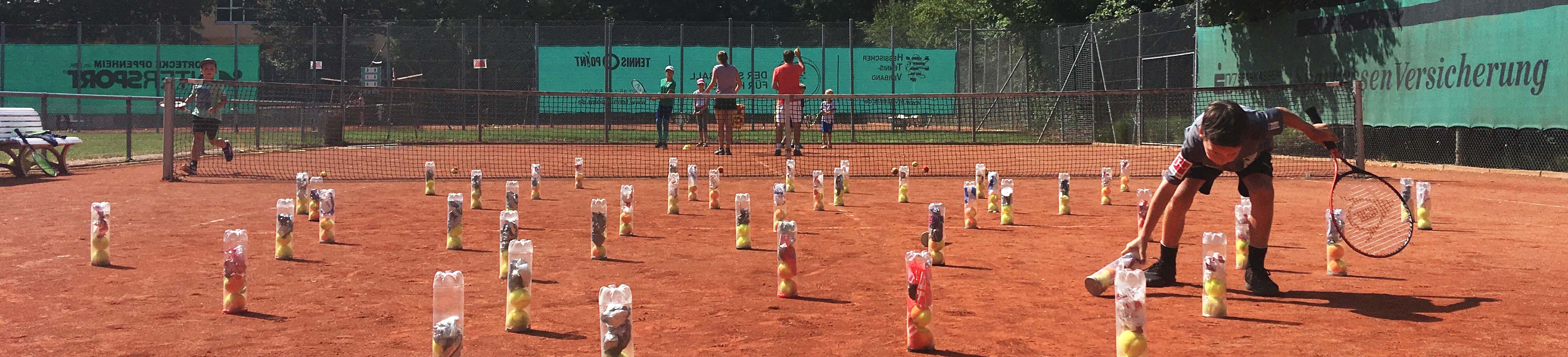 Tennisplatz Balldosen