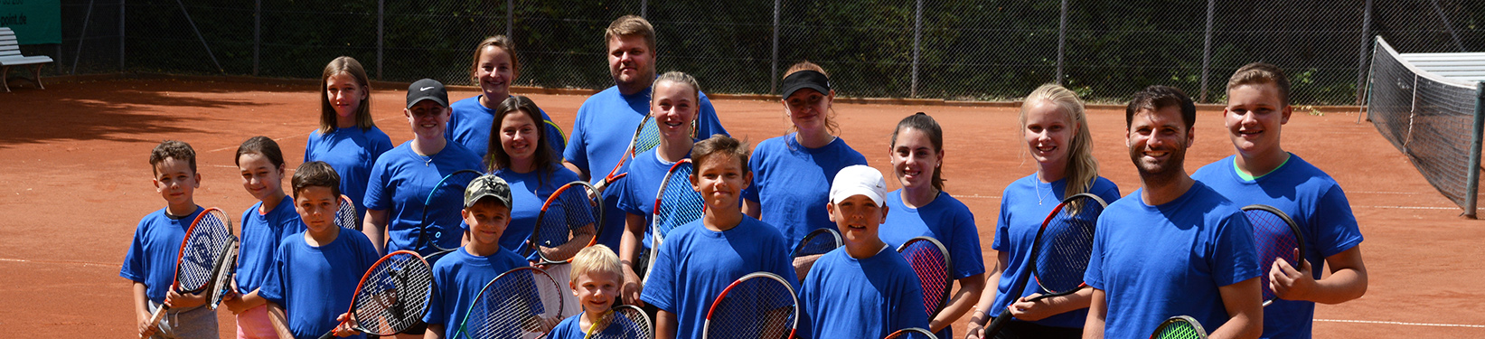 Tenniscamp Gruppenbild